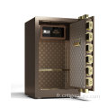 Tiger Safes Classic Series-Brown 80cm High Empreinte Lock